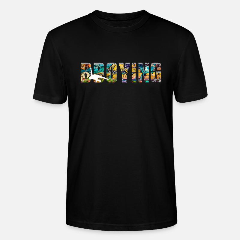 Bboying Breakdance - Stanley/Stella Unisex Bio-T-Shirt CRAFTER - Schwarz
