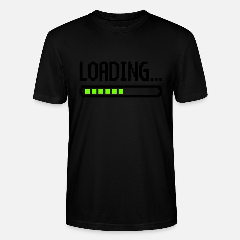 Loading - Stanley/Stella CRAFTER Unisex Organic T-Shirt - black