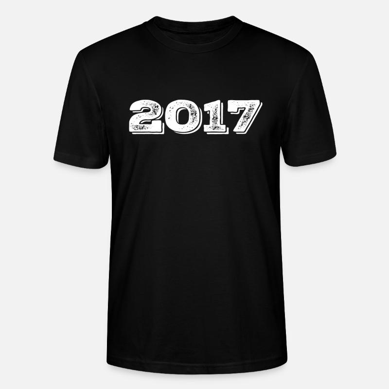 Cadeau d’anniversaire 2017 - 2017 - T-shirt bio CRAFTER Stanley Stella Unisexe - noir