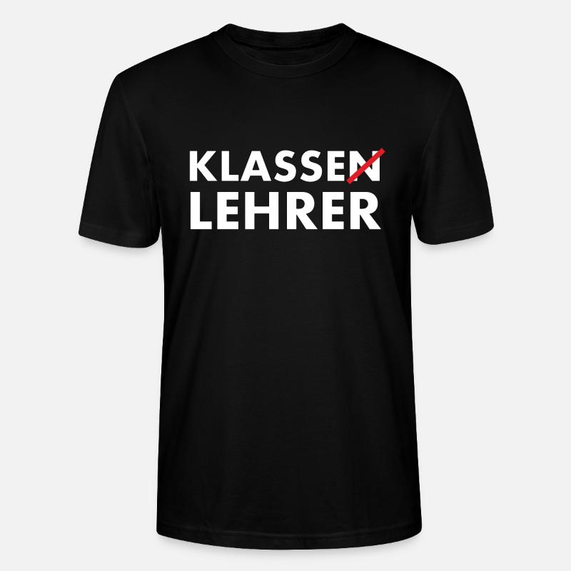 Klasse Lehrer Klassenlehrer - Stanley/Stella Unisex Bio-T-Shirt CRAFTER - Schwarz