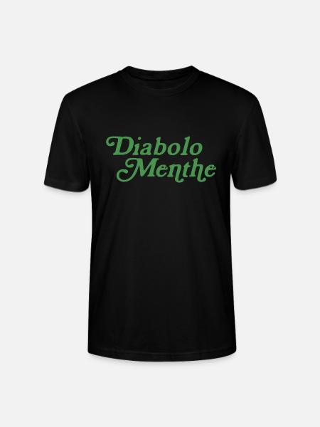 Diabolo menthe - T-shirt bio CRAFTER Stanley Stella Unisexe - noir