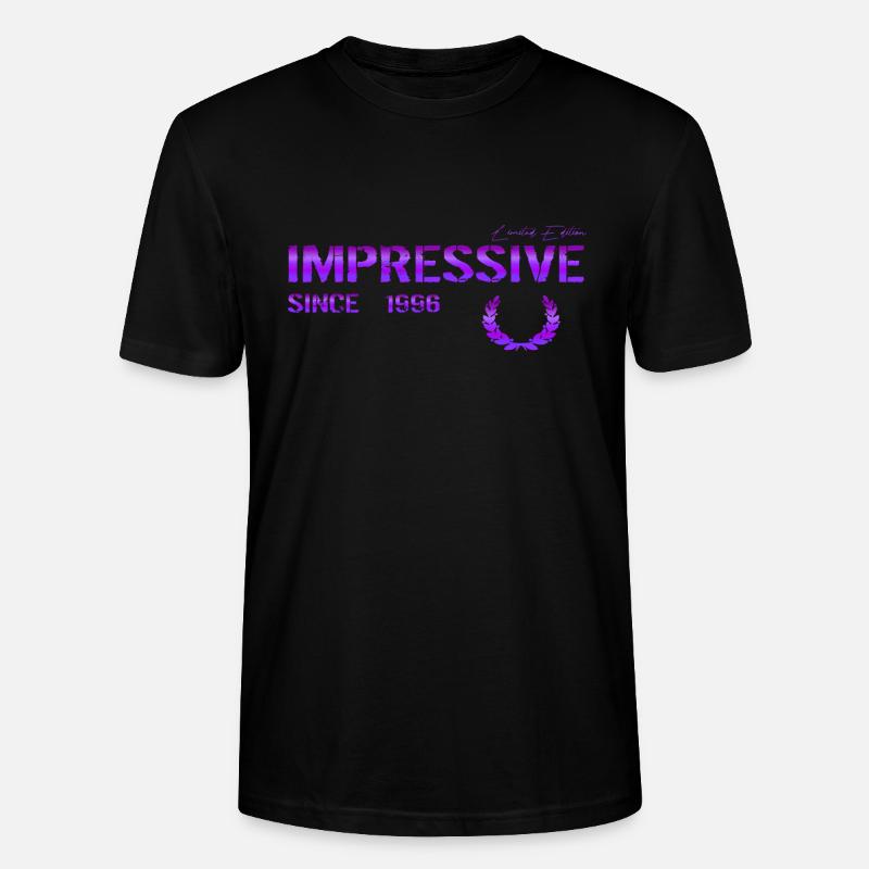 Impressive since 1996 - Stanley/Stella Unisex Bio-T-Shirt CRAFTER - Schwarz