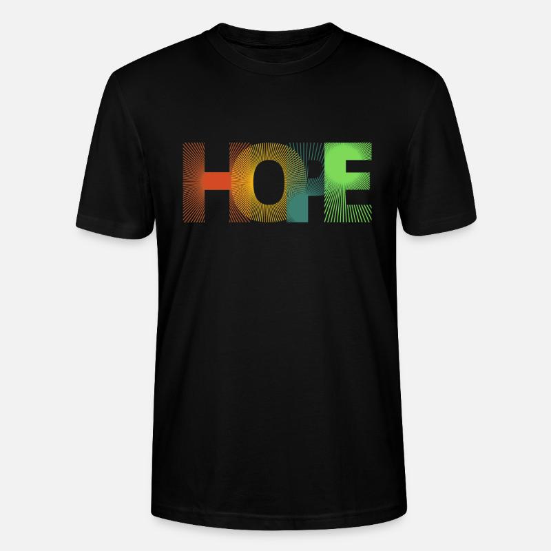 Hope - Stanley/Stella Unisex Bio-T-Shirt CRAFTER - Schwarz