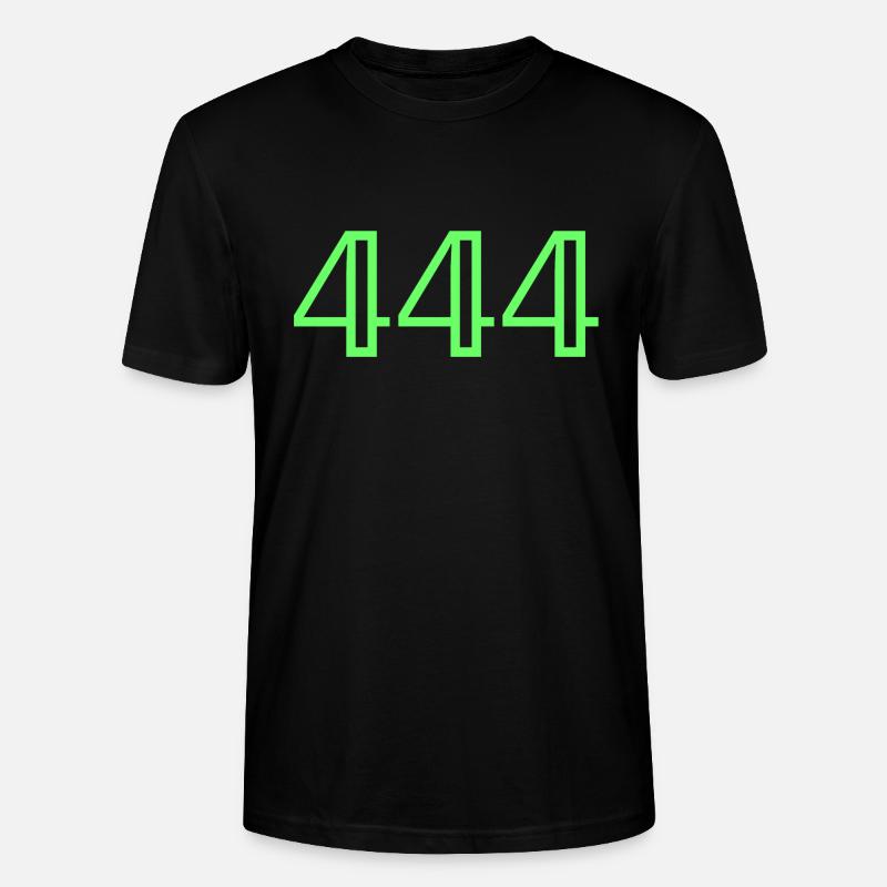 Engelszahlen |444|. - Stanley/Stella Unisex Bio-T-Shirt CRAFTER - Schwarz