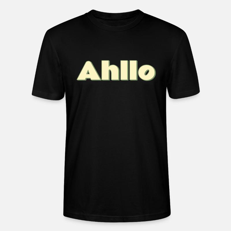 Ahllo - Stanley/Stella Unisex Bio-T-Shirt CRAFTER - Schwarz