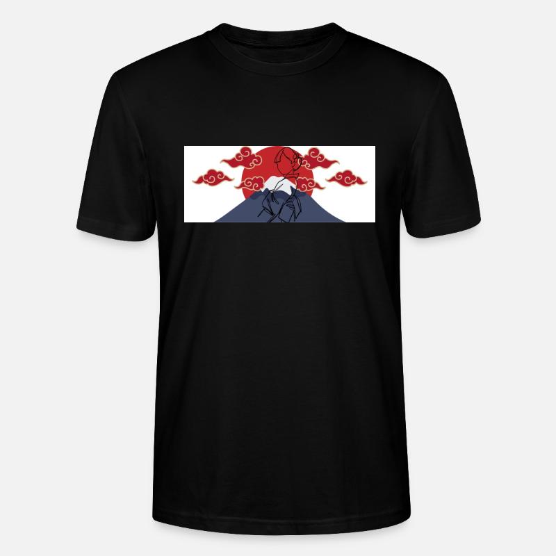 Japan Design Geschenkidee - Stanley/Stella Unisex Bio-T-Shirt CRAFTER - Schwarz