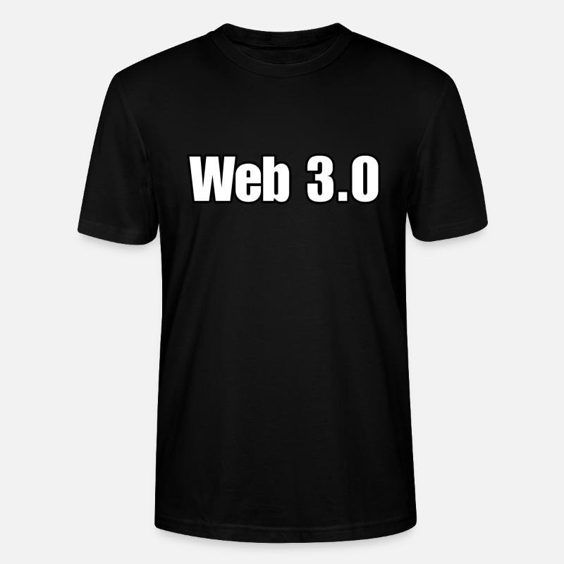 Web 3.0, Finanzen, Krypto-Handel, Tech-Addict - Stanley/Stella Unisex Bio-T-Shirt CRAFTER - Schwarz