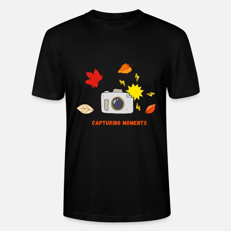 Der Herbst ist da - Stanley/Stella Unisex Bio-T-Shirt CRAFTER - Schwarz