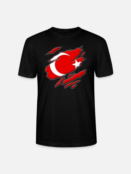 Türkei - Stanley/Stella Unisex Bio-T-Shirt CRAFTER - Schwarz