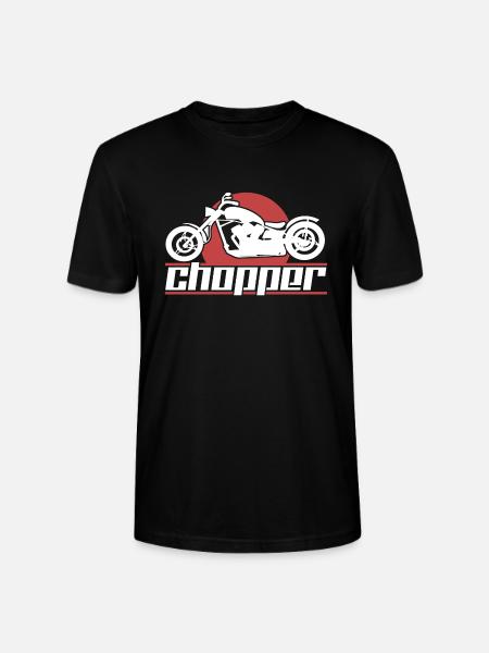 Motorcycle choppers - Stanley/Stella CRAFTER Unisex Organic T-Shirt - black