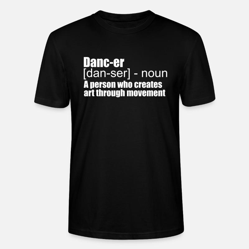 Dance - Stanley/Stella CRAFTER Unisex Organic T-Shirt - black