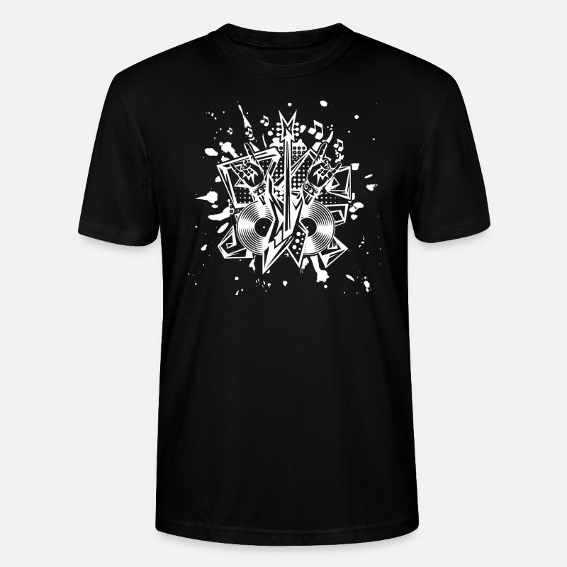 basse - T-shirt bio CRAFTER Stanley Stella Unisexe - noir