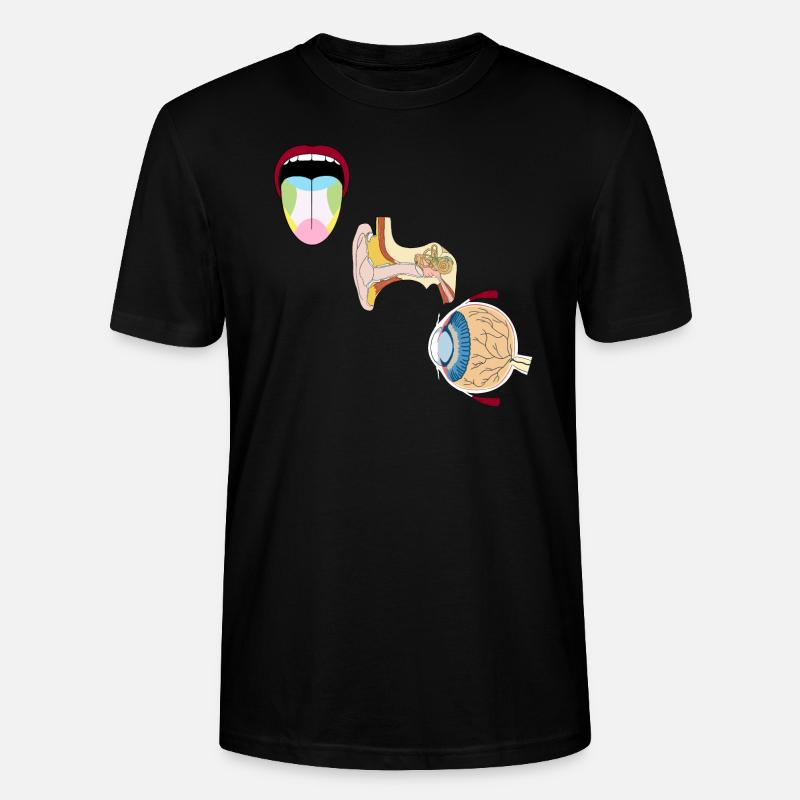 Médecine sensorielle - T-shirt bio CRAFTER Stanley Stella Unisexe - noir