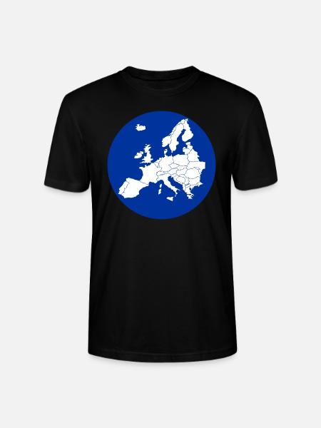 Europe - T-shirt bio CRAFTER Stanley Stella Unisexe - noir