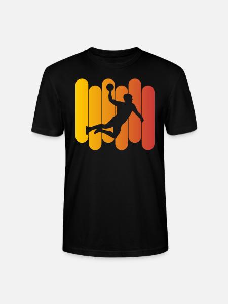 Handball - T-shirt bio CRAFTER Stanley Stella Unisexe - noir
