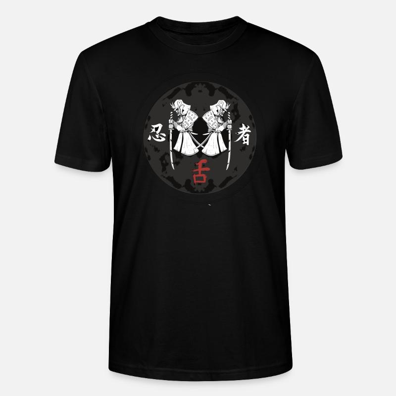 Samurai #2 - Stanley/Stella Unisex Bio-T-Shirt CRAFTER - Schwarz