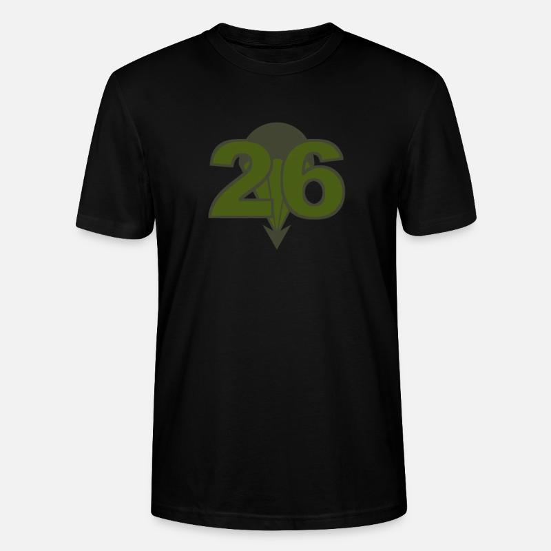 FschJgRgt 26 - Stanley/Stella Unisex Bio-T-Shirt CRAFTER - Schwarz