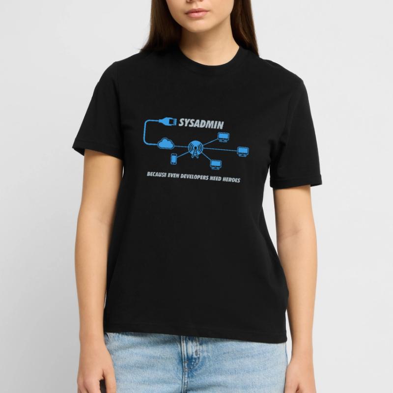 Sysadmin Programming Informatik Geschenk Stanley/Stella Unisex Bio-T-Shirt CRAFTER