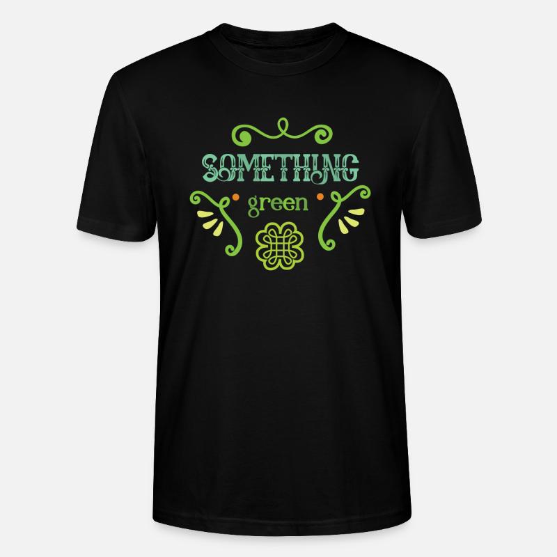 quelque chose de vert - T-shirt bio CRAFTER Stanley Stella Unisexe - noir