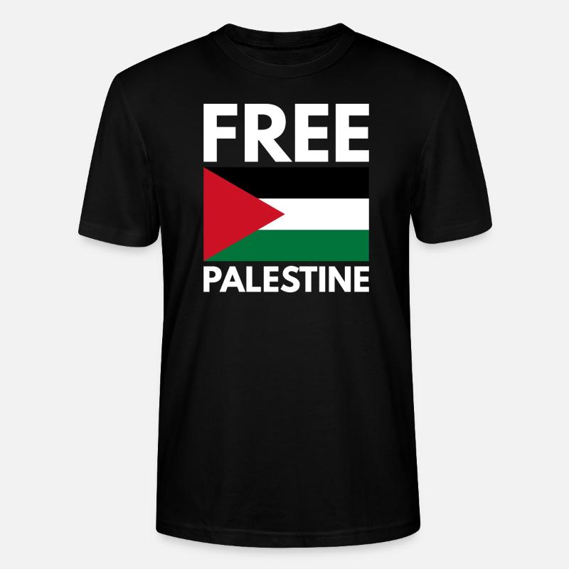 Libérer la Palestine - T-shirt bio CRAFTER Stanley Stella Unisexe - noir