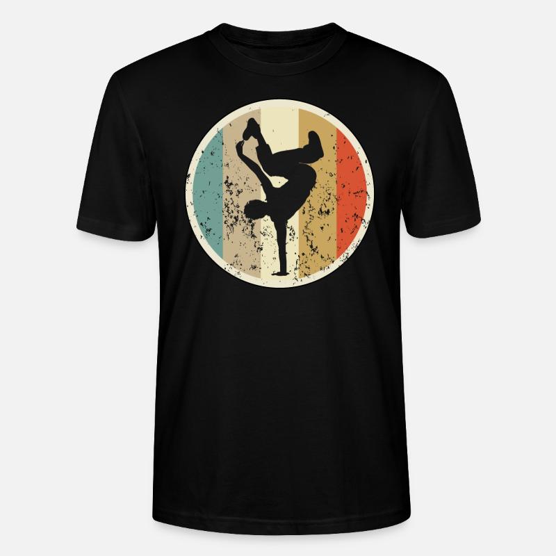 Breakdance Breakdancing Breakdancer - Stanley/Stella Unisex Bio-T-Shirt CRAFTER - Schwarz