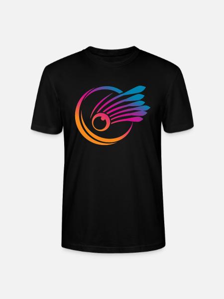 Badminton - Stanley/Stella CRAFTER Unisex Organic T-Shirt - black