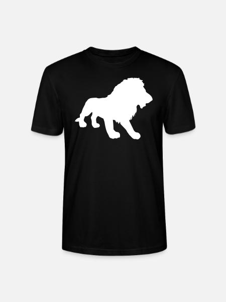 löwe - Stanley/Stella Unisex Bio-T-Shirt CRAFTER - Schwarz
