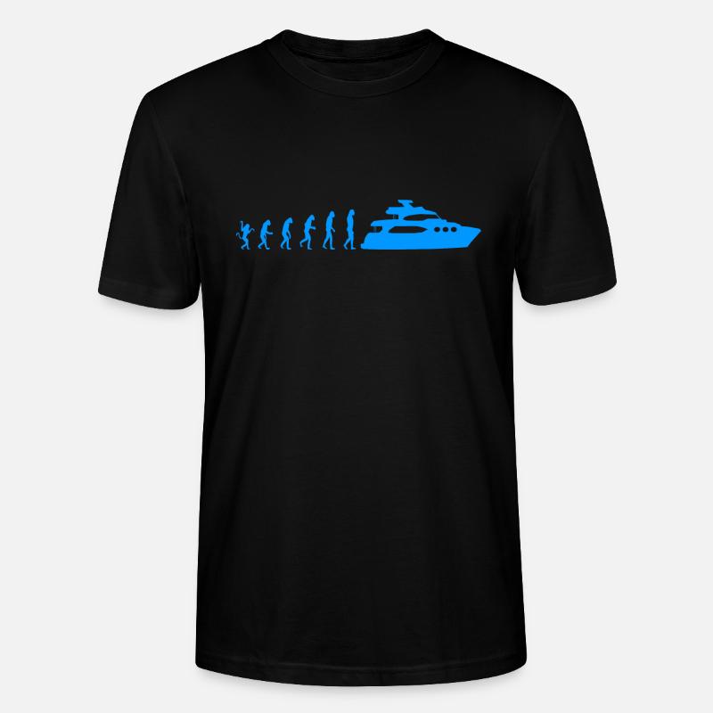 Boat Captain Evolution - T-shirt bio CRAFTER Stanley Stella Unisexe - noir