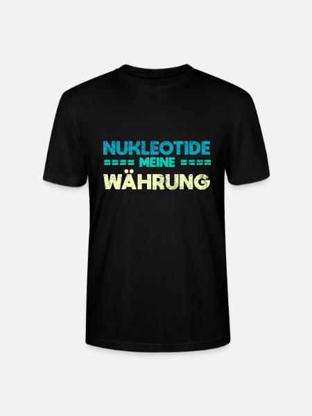 Nukleotide: Meine Währung - Stanley/Stella Unisex Bio-T-Shirt CRAFTER - Schwarz