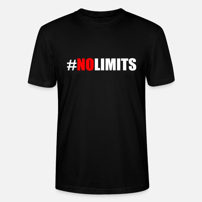 No limits - T-shirt bio CRAFTER Stanley Stella Unisexe - noir