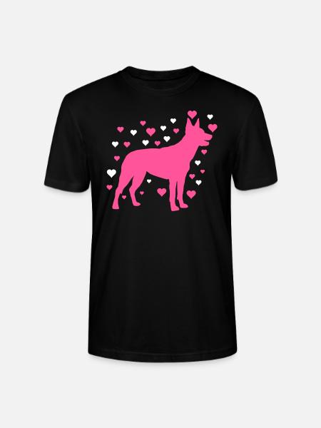Hund - Stanley/Stella Unisex Bio-T-Shirt CRAFTER - Schwarz