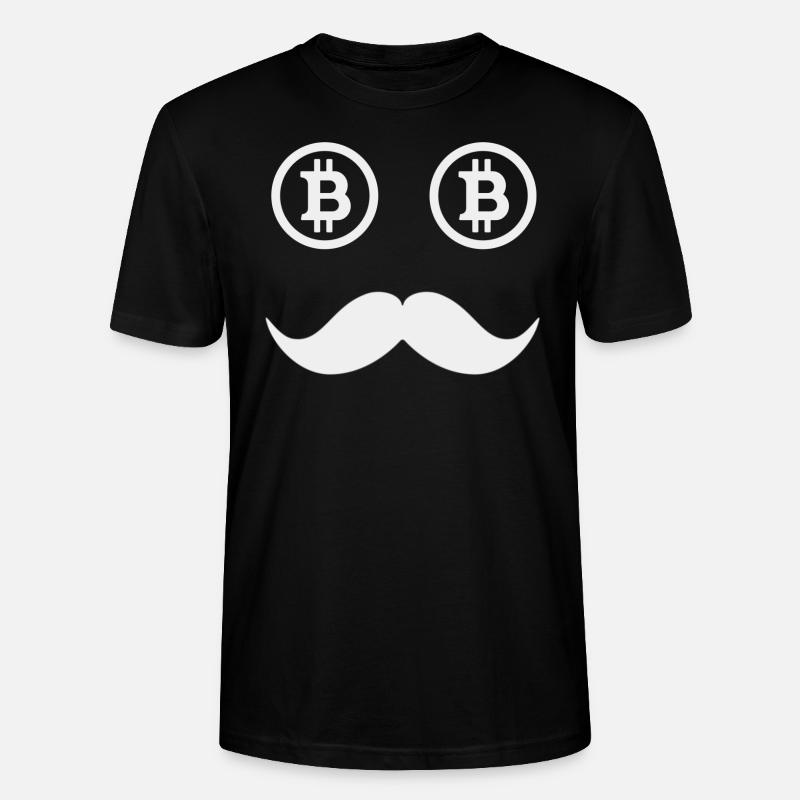 Bitcoin-Kryptowährungs-Blockchain - Stanley/Stella Unisex Bio-T-Shirt CRAFTER - Schwarz