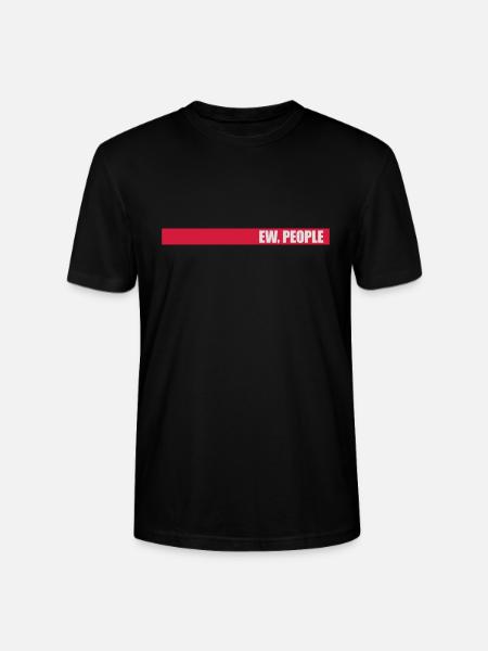 ew people funny quote - Stanley/Stella CRAFTER Unisex Organic T-Shirt - black