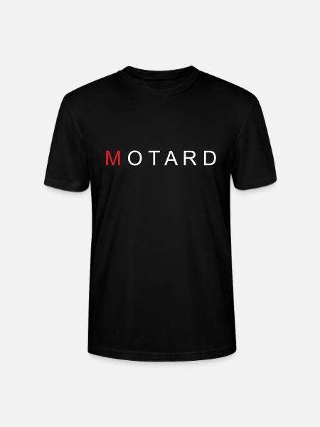 Moto Cross - Stanley/Stella Unisex Bio-T-Shirt CRAFTER - Schwarz