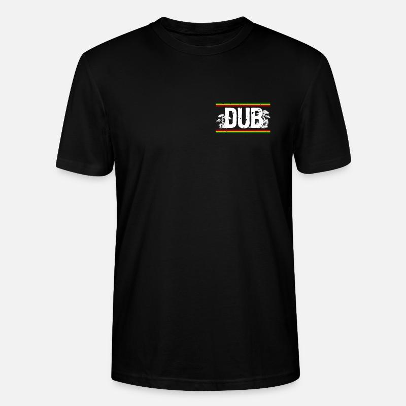 Dub Roots Reggae Wald - Stanley/Stella Unisex Bio-T-Shirt CRAFTER - Schwarz