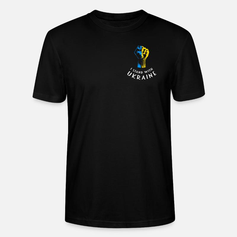 Ukraine - T-shirt bio CRAFTER Stanley Stella Unisexe - noir
