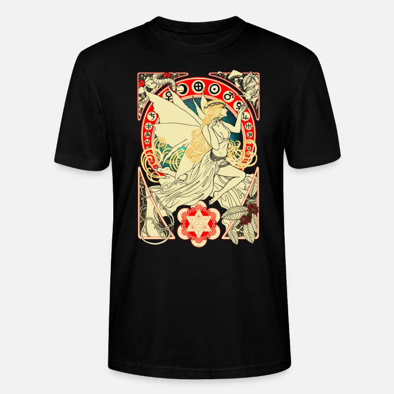 DMT Fee - Stanley/Stella Unisex Bio-T-Shirt CRAFTER - Schwarz