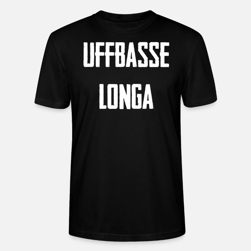 Uffbasse Longa - Stanley/Stella Unisex Bio-T-Shirt CRAFTER - Schwarz