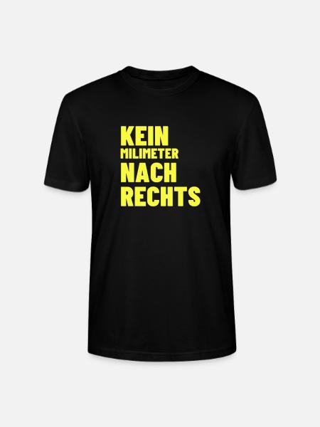 Gegen Rechts - Stanley/Stella Unisex Bio-T-Shirt CRAFTER - Schwarz