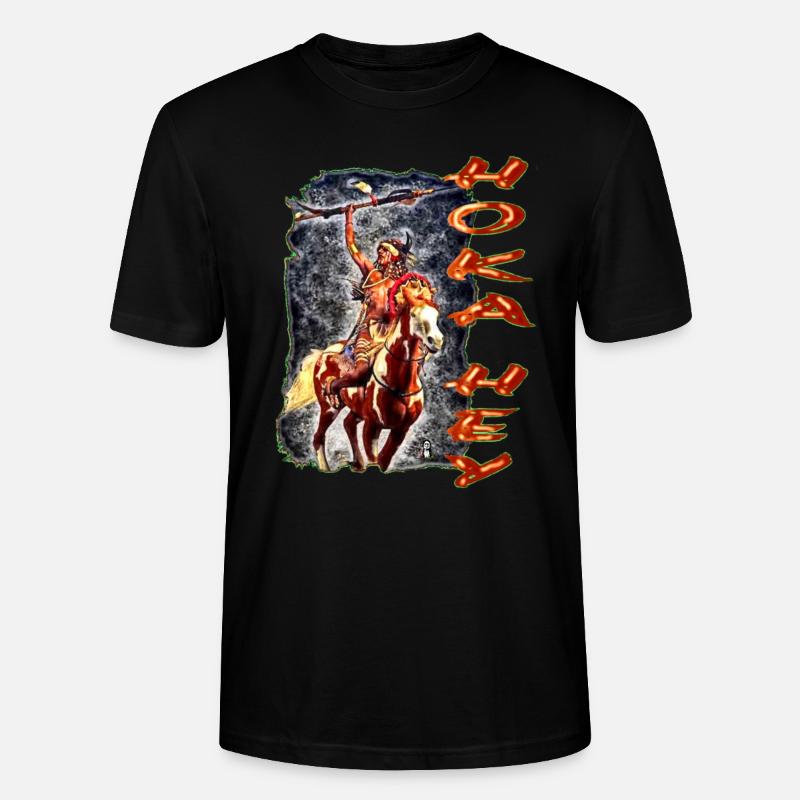 HOKA HEY 2 - Stanley/Stella Unisex Bio-T-Shirt CRAFTER - Schwarz