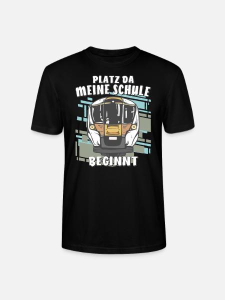PLATZ DA MEINE SCHULE BEGINNT - Stanley/Stella Unisex Bio-T-Shirt CRAFTER - Schwarz