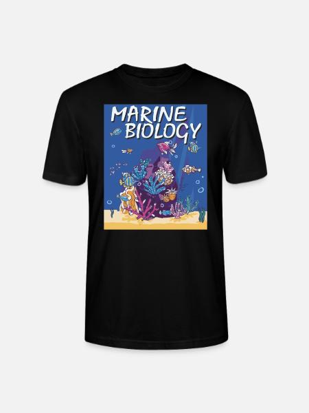 MARINE BIOLOGY - Stanley/Stella Unisex Bio-T-Shirt CRAFTER - Schwarz