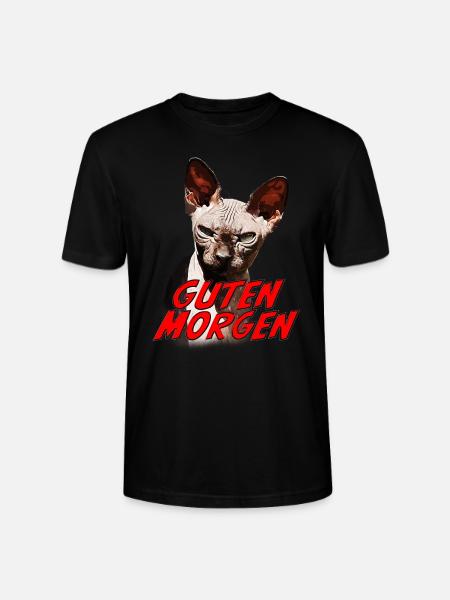 Guten Morgen Loki - Stanley/Stella Unisex Bio-T-Shirt CRAFTER - Schwarz