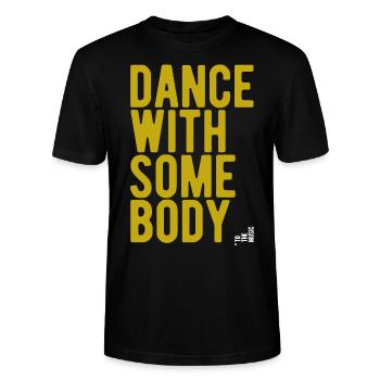 ThinkBick 20 - Stanley/Stella Unisex Bio-T-Shirt CRAFTER - Schwarz - Vorne - Alina (178cm) & Michal (187cm)