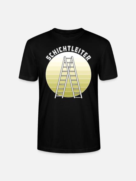 SCHICHTLEITER - Stanley/Stella Unisex Bio-T-Shirt CRAFTER - Schwarz