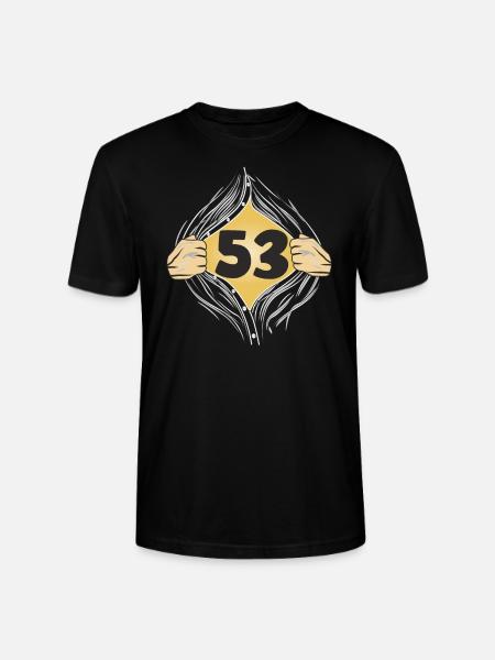 53 PUT ON SHIRT - Stanley/Stella CRAFTER Unisex Organic T-Shirt - black