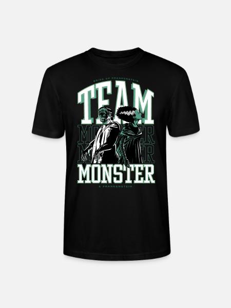 Universal Monsters Team Monster Frankenstein - Stanley/Stella Unisex Bio-T-Shirt CRAFTER - Schwarz