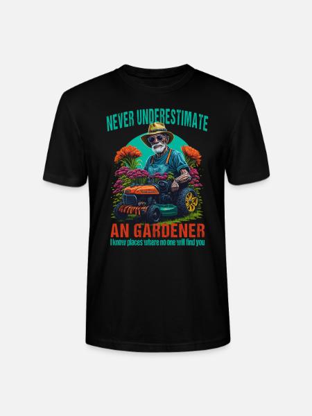 Gärtner - Gartenarbeit - Hobbygärtner - Stanley/Stella Unisex Bio-T-Shirt CRAFTER - Schwarz