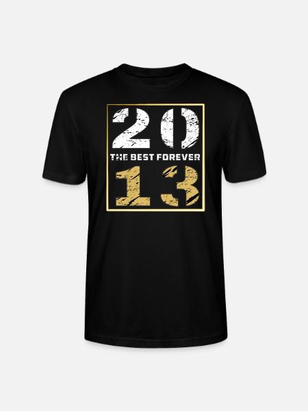 THE BEST FOREVER 2013 - Stanley/Stella CRAFTER Unisex Organic T-Shirt - black