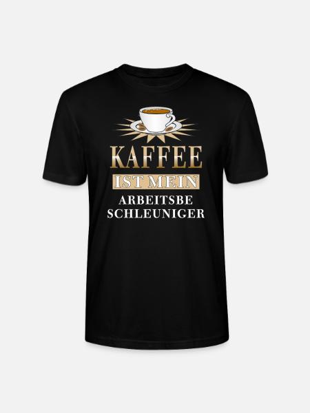 KAFFEE - Stanley/Stella Unisex Bio-T-Shirt CRAFTER - Schwarz